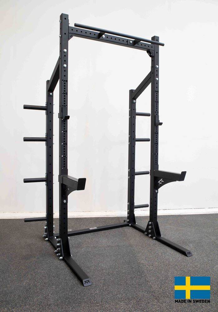 Kraftmark Half Rack, Skivstångsställning
