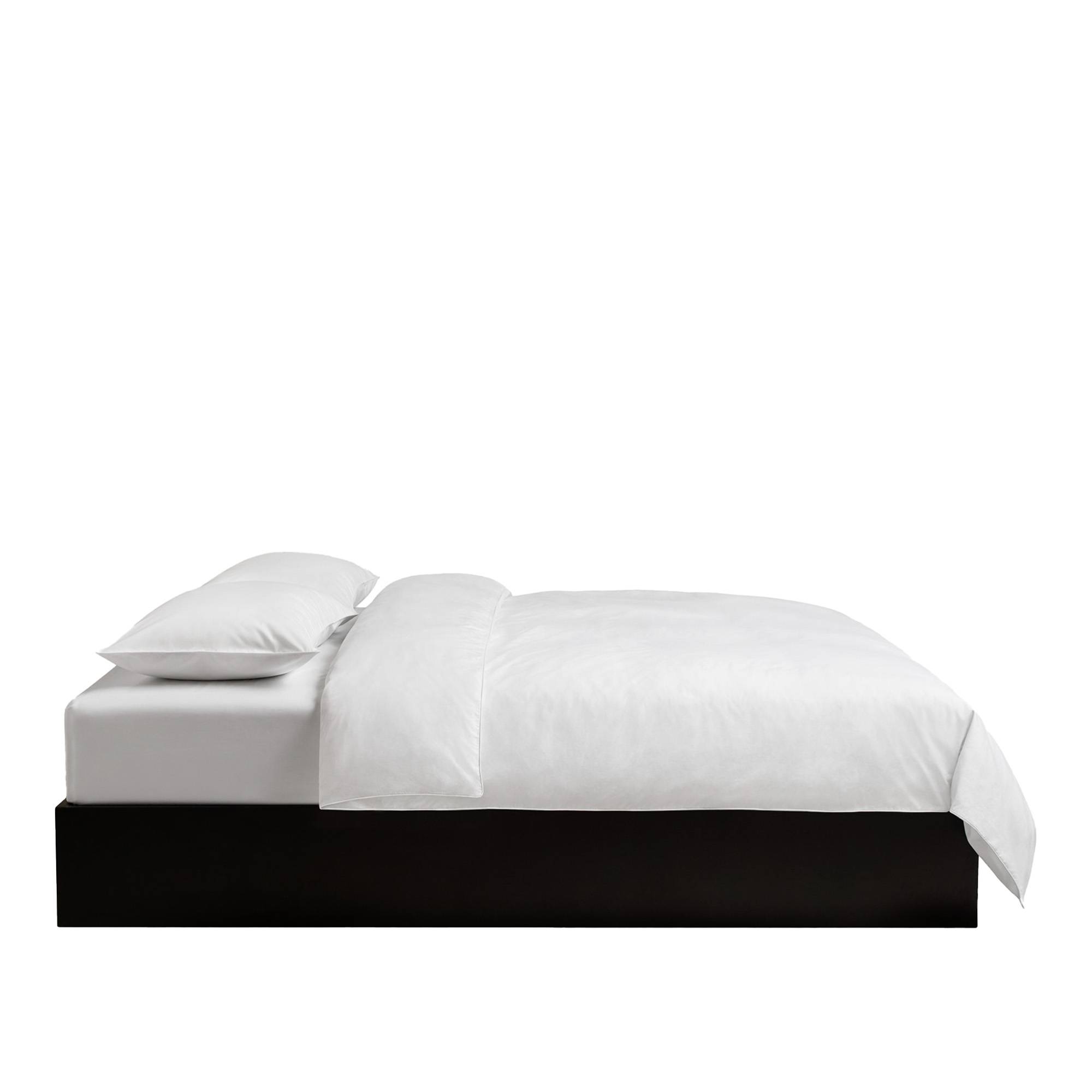 Nordic Knots - Percale Duvet Cover - Crisp White / White 220x220 Pillow Case - Crisp White / White 50x60 Set of 4 - Dynebetræk