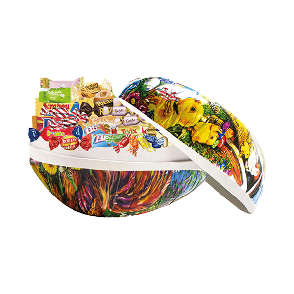 Påskägg Godisblandning Lyx 18cm 600g