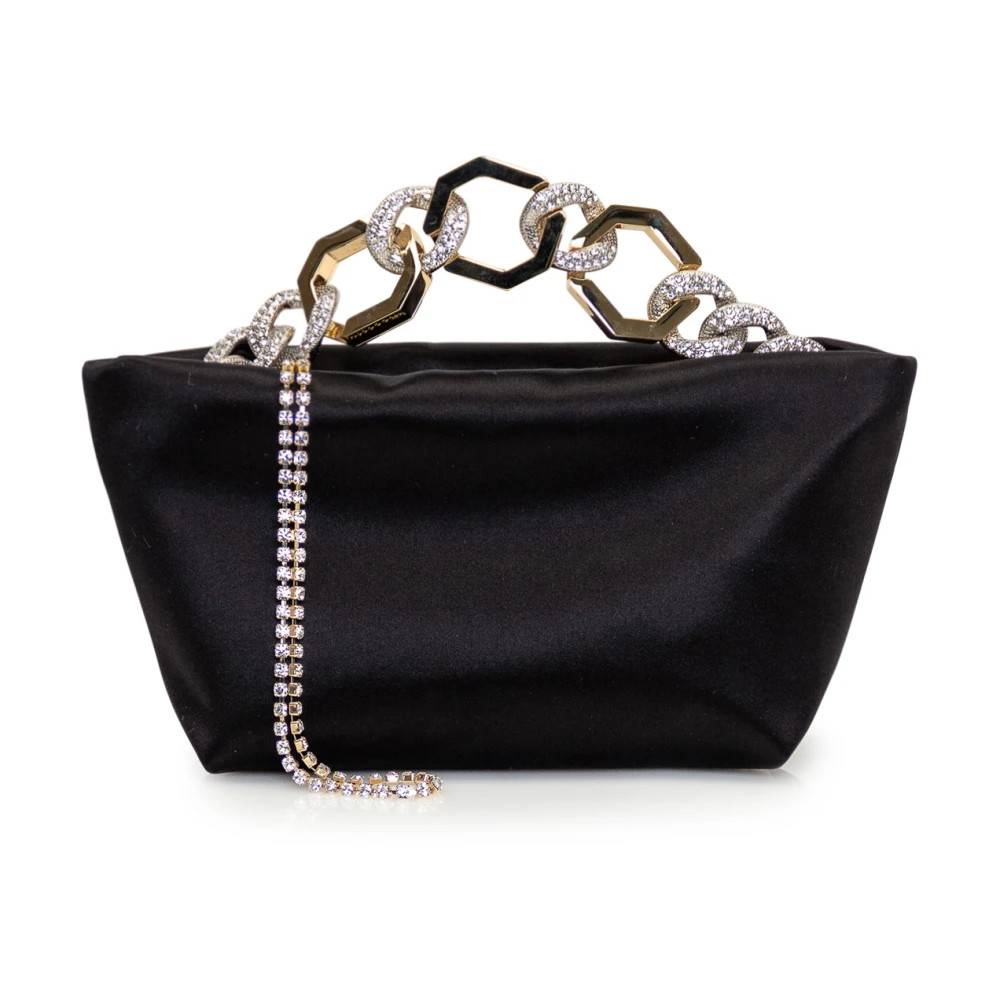 GEDEBE Satin Håndtasker - Tasker - Dame - Sort - ONE SIZE - Satin