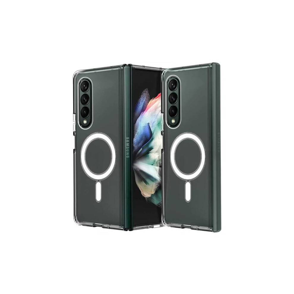 Galaxy Z Fold4Magsafe Mobilcover Gennemsigtigt