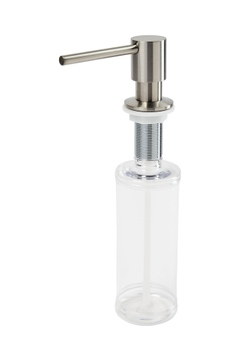 Secher F049 sæbedispenser, børstet nikkel