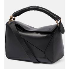 Loewe Puzzle Small leather crossbody bag - black