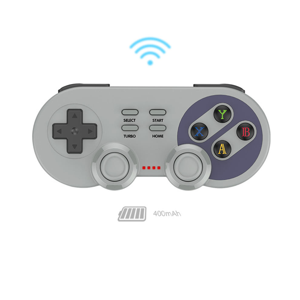 Klassisk Retro Trådløs Pro-spilcontroller, Kompatibel med Nintendo Switch, Switch Pro, Android, PC, PS3: Genopladelig klassisk gamepad med Turbo & S