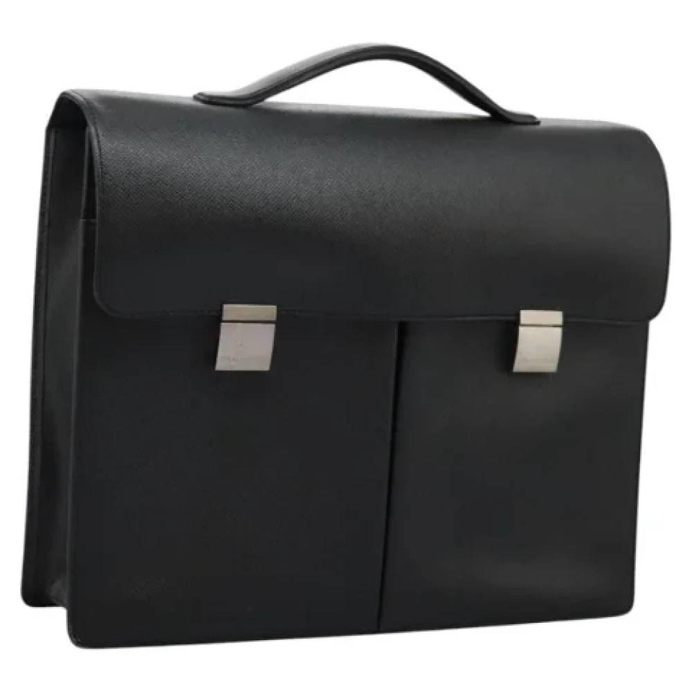 Louis Vuitton Vintage Pre-owned Laeder louis-vuitton-tasker - Vintage - Dame - Sort - ONE SIZE - Tyl