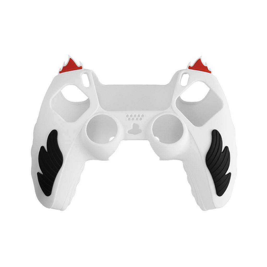 Flame Silikone Cover til Sony PS5 Gamepad – Hvid