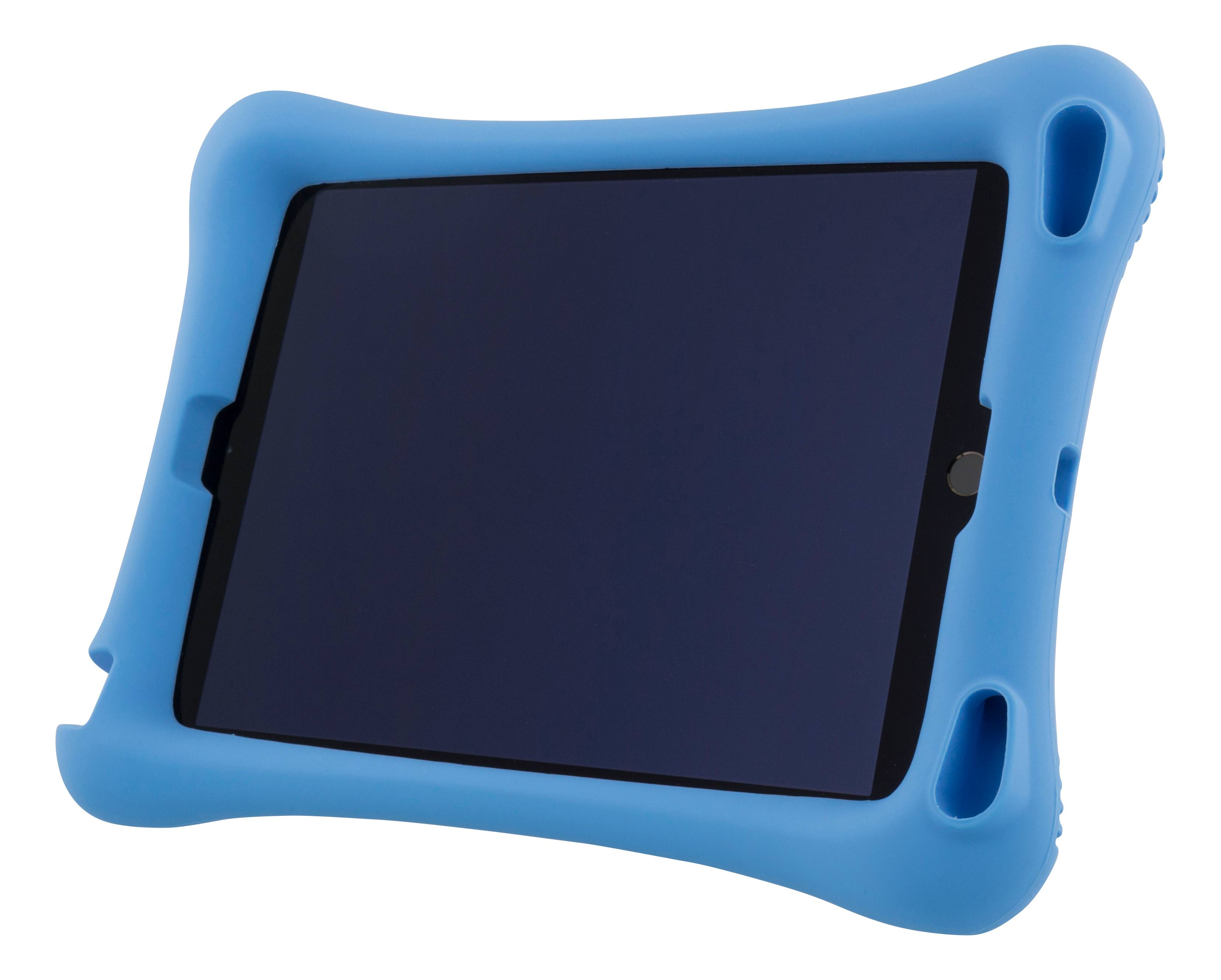 Deltaco Skal i silikon med ställfunktion Apple iPad 9.7 6th Gen (2018) Blå