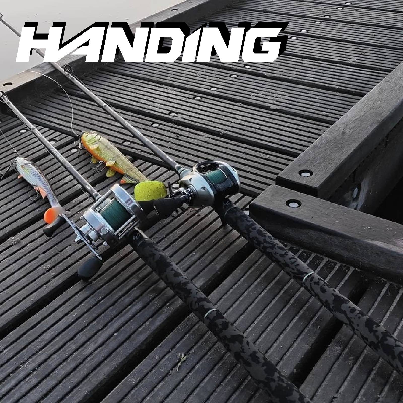 [From Poland] HANDING SINDOREI Fishing Rod 260g Lure Weight H/XH/XXH Fast Action Fishing Rods for Pike Snakehead Rods 2.13-2.69M
