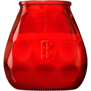 Ljuslykta Bolsius Twilight Red 70h
