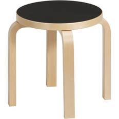 Artek Ne60 Børnestol / Sort Linoleum - Børnestole Birk - 28000553