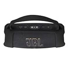 Hzycwgone Silikonskydd Fodral för JBL Charge 5 Wi-Fi Bärbar Bluetooth-Högtalare/Charge 5 Bluetooth Trådlös Högtalare,för JBL Charge 5 Wi-Fi/Charge 5 Bärande Skinn Axelremsväska Tillbehör(Svart)