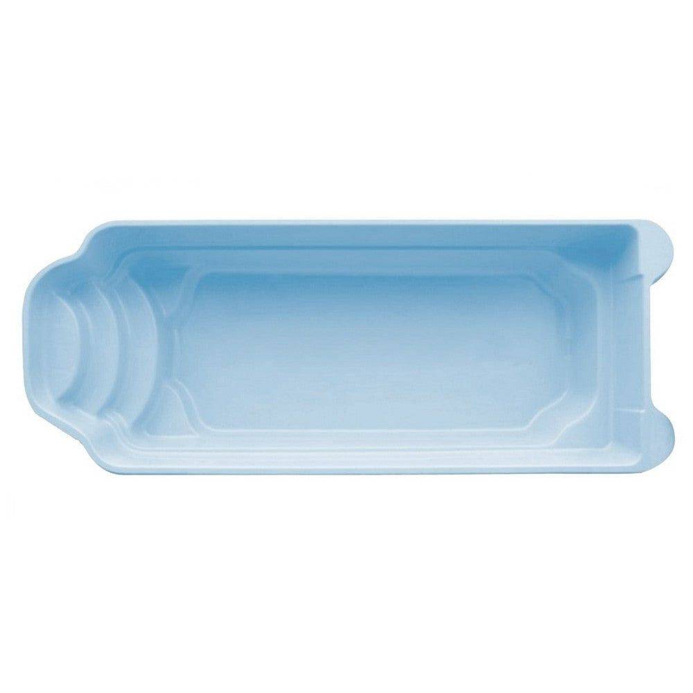 Fjordpool Glasfiberpool Färjestaden 7x3x1,3m - 7x3x1.3m