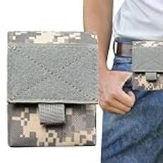 Goowafur Utility Gadget Pouch, Small Outdoor Pouch, Gadget Organizer, Män Midjeväska påsar Gadget Organizer för telefonpaket Nylonpåse för män Fiske Fotvandring