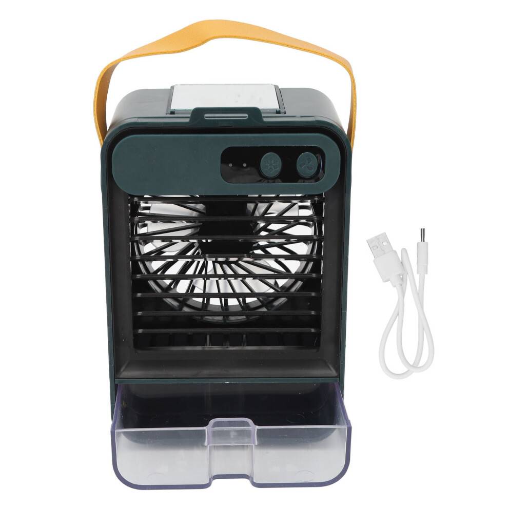 Luftfugter Aqua-Cooling Mist-teknologi Bærbar fordampningsluftkøler Ventilator Stille drift Justerbar vindhastighed Genopladelig enhed Personlig