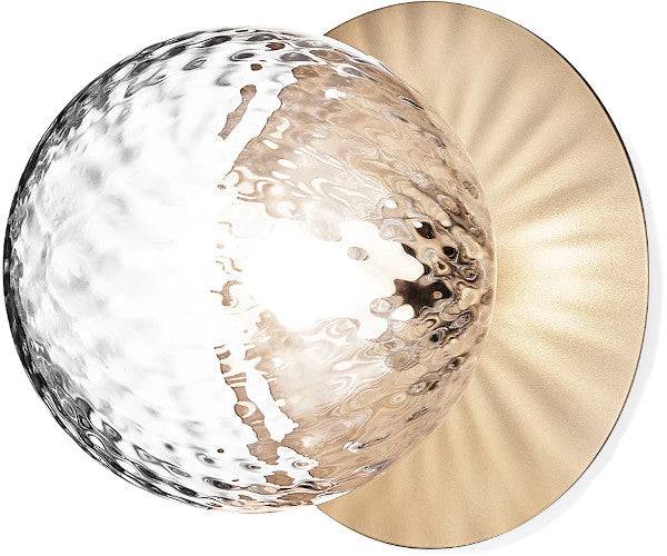 Nuura Liila 1 medium - optic clear / nordic gold