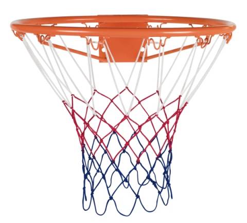 GARLANDO Basketkurv til væg MED Spalding str. 5 bold - Den EKSTRA KRAFTIGE Kvalitet, HURTIG LEVERING
