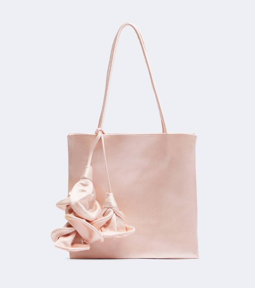 Magda Butrym Bolso Julia Small de satén - rosa - Talla Única