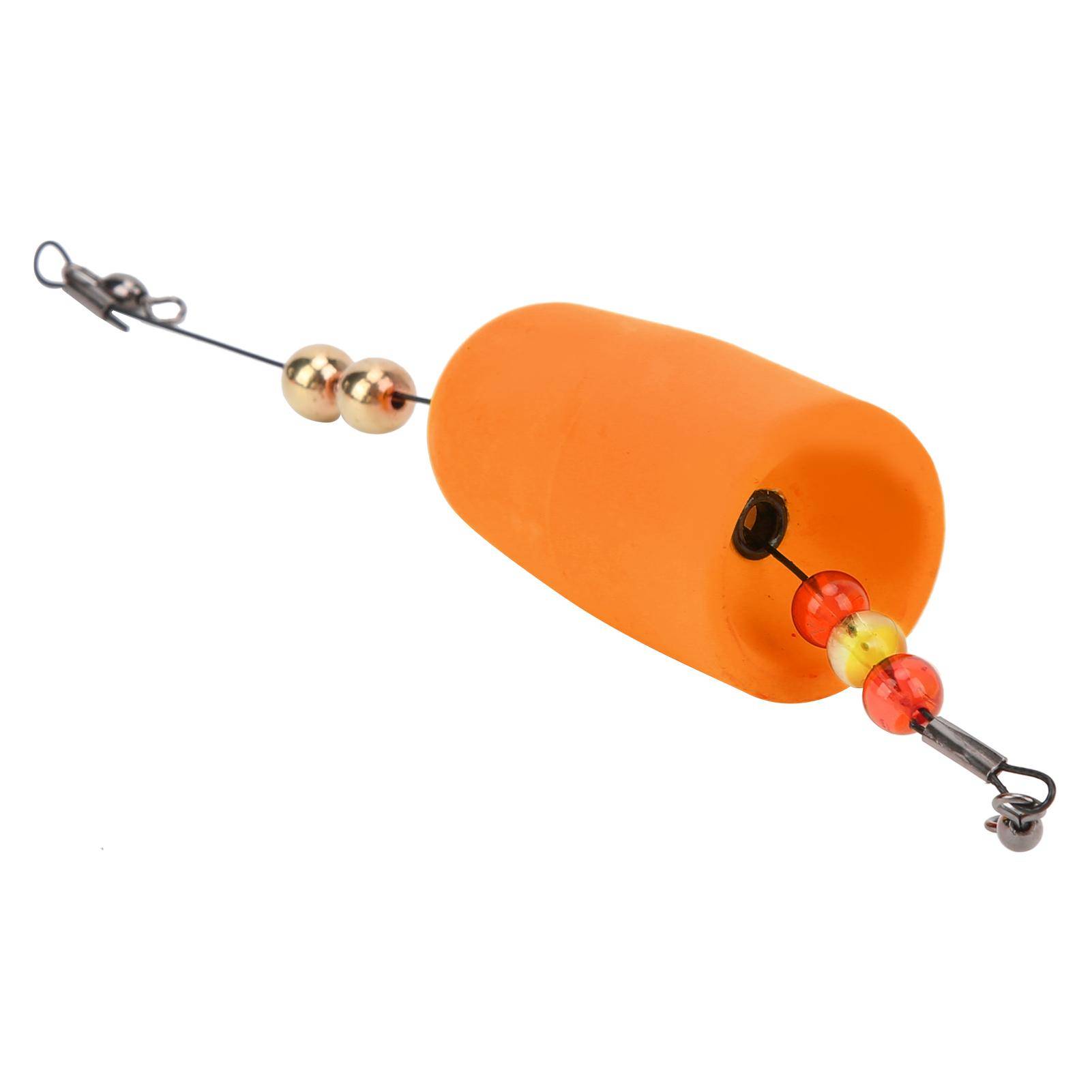Skum Röd Fisk Dobb Starka Färger Hållbara Korkflöten Fiske Drivande TillbehörOrange