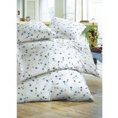 Påslakanset Janine, Blå, Storlek 112 (80/80 cm + 135/200 cm), Makosatin