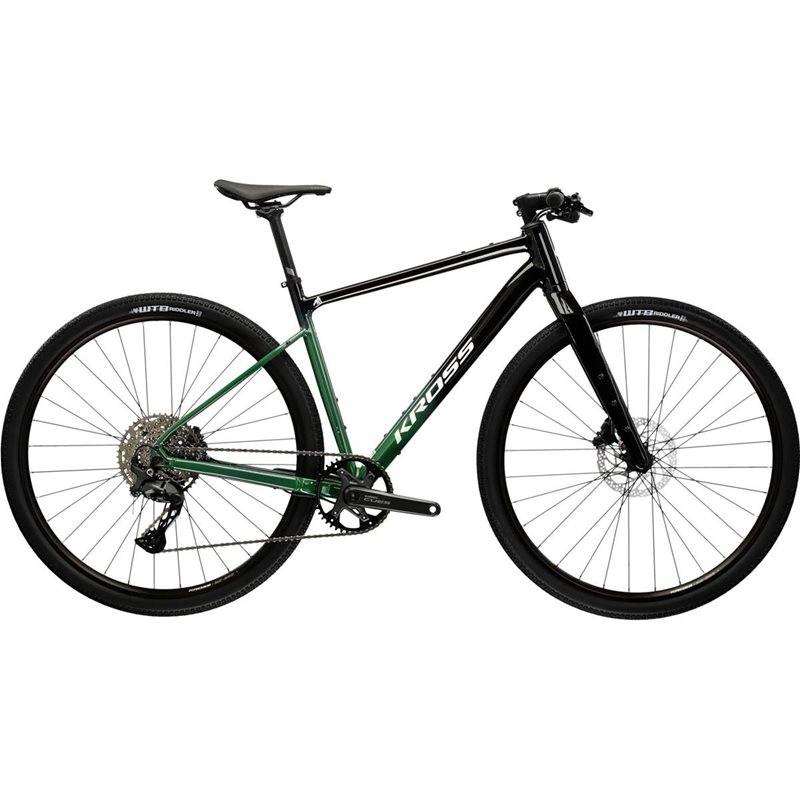 Gravel Bike Kross Esker FL Black/Green (M)