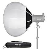 NEEWER 65 cm/26 tum lykta softbox, snabbfrigörande 360° ljusdiffusor Bowens-montering softbox med lätt nylonlegering för RGB CB60 CB60B CB200B MS60C MS150B kontinuerliga LED-videolampor, NS26L