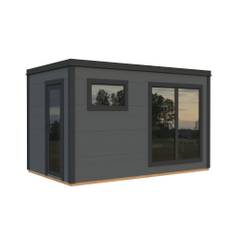Palmako Grace sauna malet grå/antracit 8,2 m2
