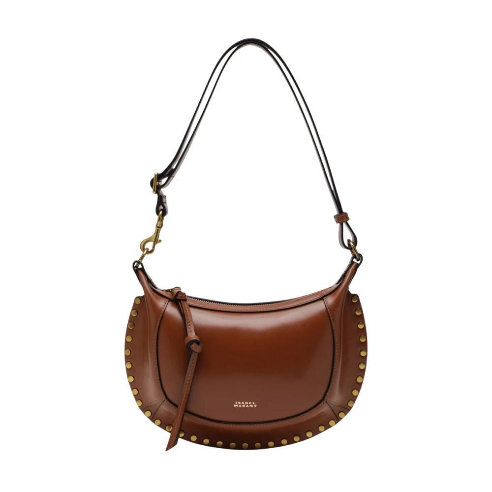 Isabel Marant Oskan Moon Bag - Tasker - Dame - Brun - ONE SIZE - Uld