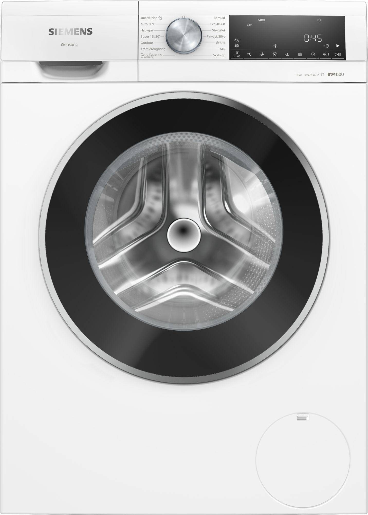 Siemens - WG44G2FKDN - iQ500 - Tvättmaskin - frontmatad - 9 kg - max. 1400 varv/min