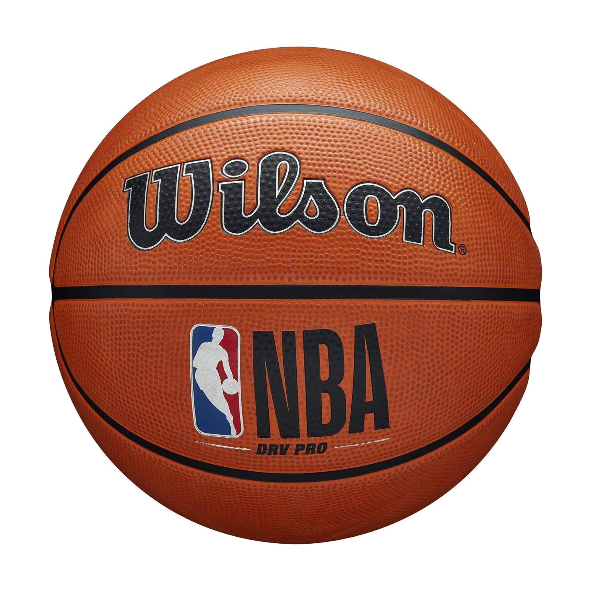 Wilson NBA DRV PRO BSKT Basketboll NBA Drive för utomhus (Storlek 7, Pro) Herr (Lämpliga banor) brun