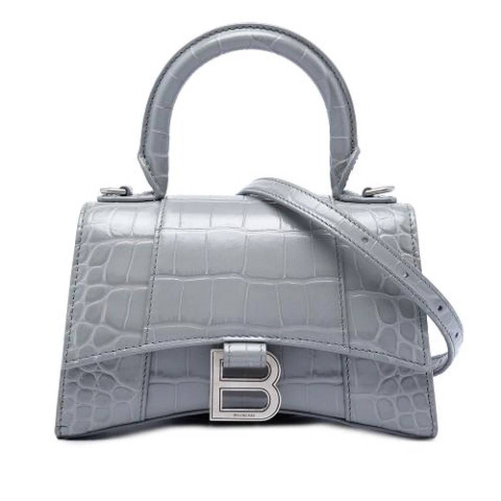Balenciaga Vintage - Pre-owned Hourglass Satchel Vintage - Dam - ONE Size - Läder