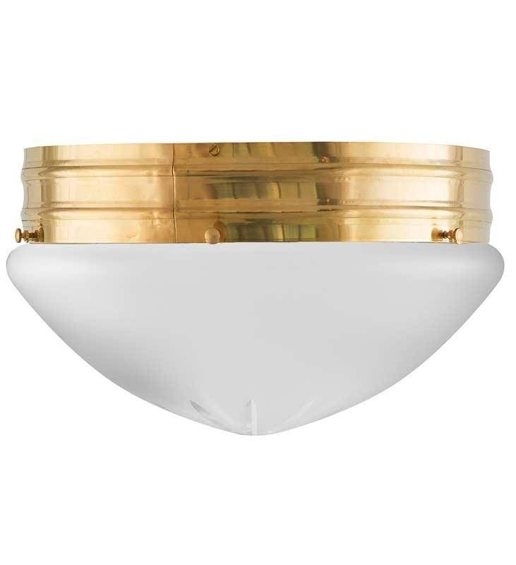 Karlskrona Lampfabrik Heidenstam Plafond 300 Mässing/Slipad Stjärna