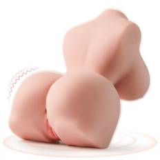 Bestvibe  10 Vibrating Built-in Torso Realistic Sex Doll 3.7 lb
