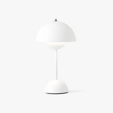 Andtradition Flowerpot VP9 Portable Bordslampa Matt White