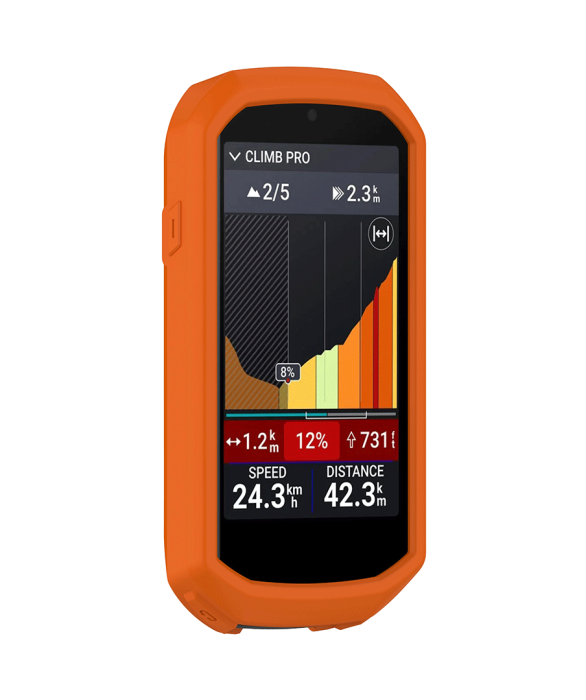 Silikonecover til Garmin Edge 1050-Orange