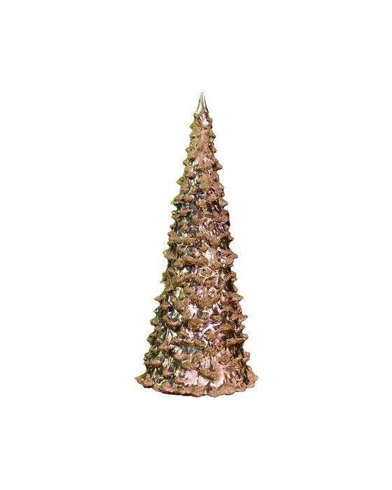 Newport Liora gran juldekoration champagne - Beige (Ø: 11,5 x H: 21 cm)