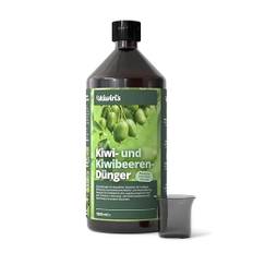 Kiwiri's Kiwi-Dünger 1 Liter - Spezialdünger für Kiwis und Kiwibeeren - Kiwipflanzen (Actinidia arguta, kolomikta, deliciosa, chinensis, polygama) - Rezeptur direkt vom Kiwi-Züchter - HOCH ERGIEBIG
