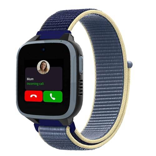 VELULYX Nylonarmband för barn till XPLORA X5 / XGO2/XGO3, XPLORA Smartwatch för barn Flickor Pojkar Ersättningsarmband för Xplora X5 Play/XGO2/XGO3