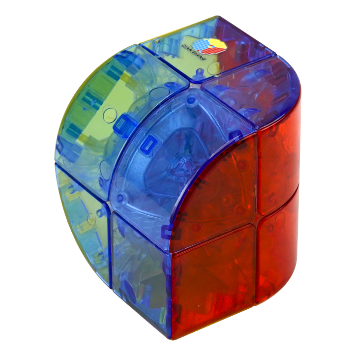 DianSheng Galaxy Penrose 2x2 Cube Transparent - Rubiks Kub