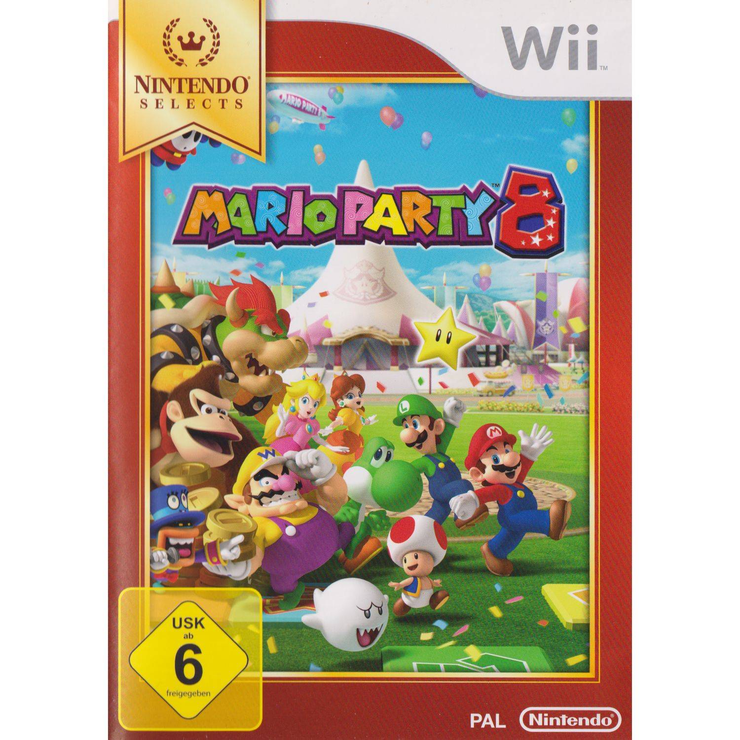 Mario Party 8 Nintendo Wii Selects German (Begagnad)