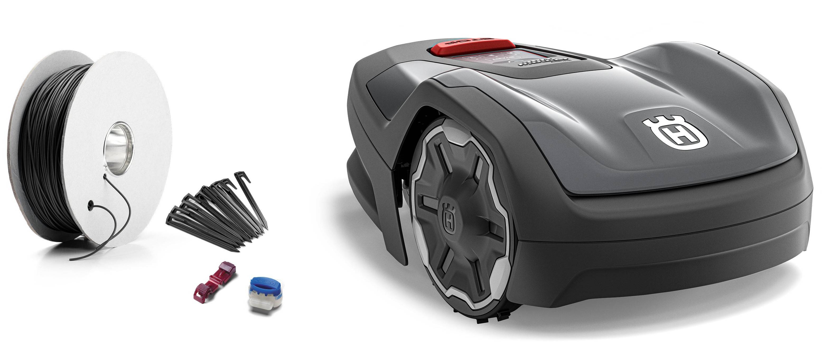 Husqvarna Automower Aspire R4 Robotgräsklippare med installationsmaterial