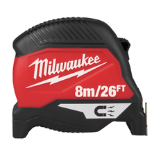 Milwaukee Målebånd Magnetisk - 8 M (4932498771)