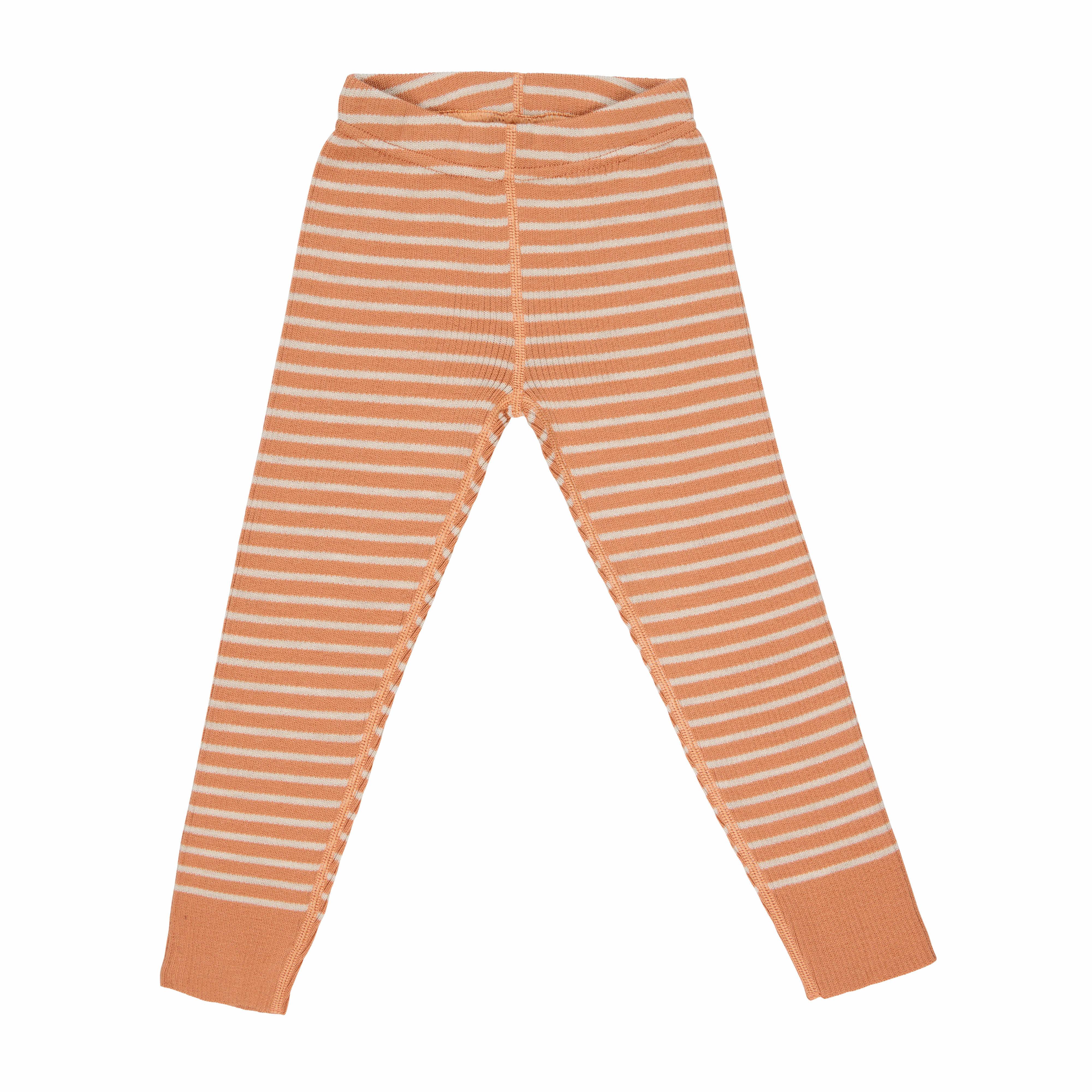Voksi Wool Pants RIB Sandstone Peach-74/80-Std | Voksi