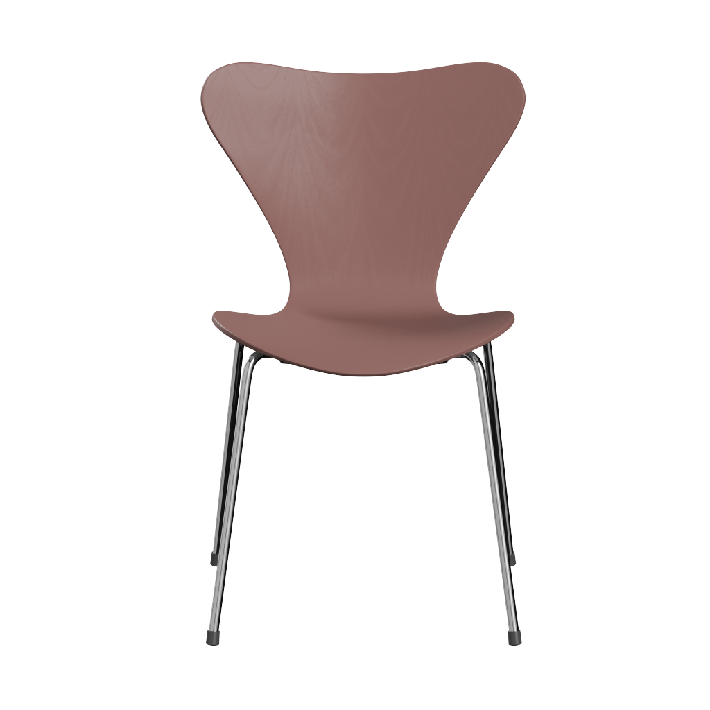 3107 Syver spisebordsstol i farvet ask fra Fritz Hansen.