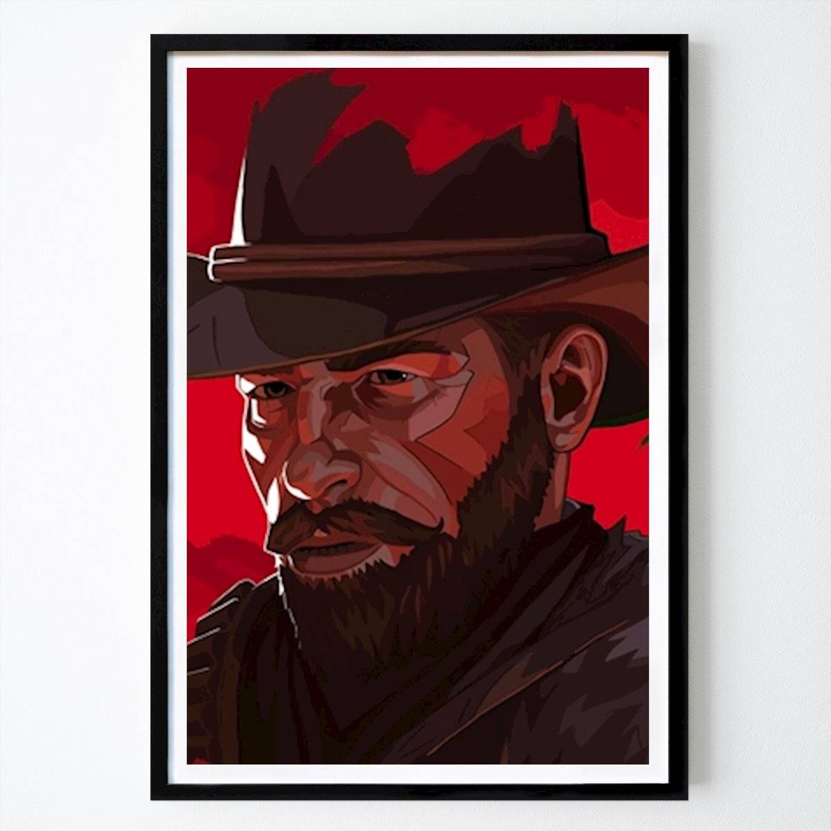 Människor & Porträtt Poster: Lösen av röda döda av Nira dhea