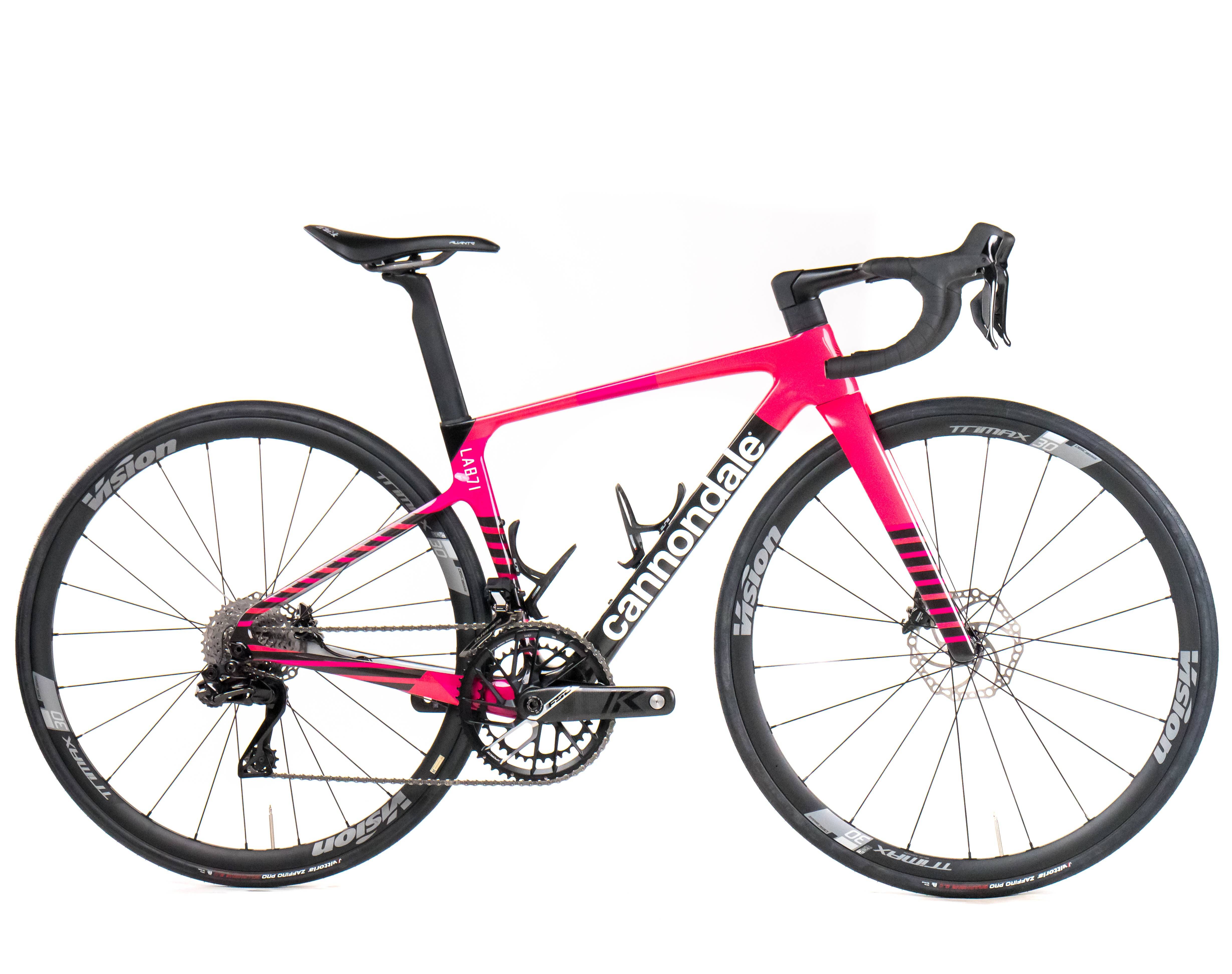 Cannondale Supersix Evo Hi-Mod 2025 Team EF Education-EasyPost size 44 Shimano Dura-Ace Di2 2x12sp - Bikeroom / 44 / pink - custom paint lab-71