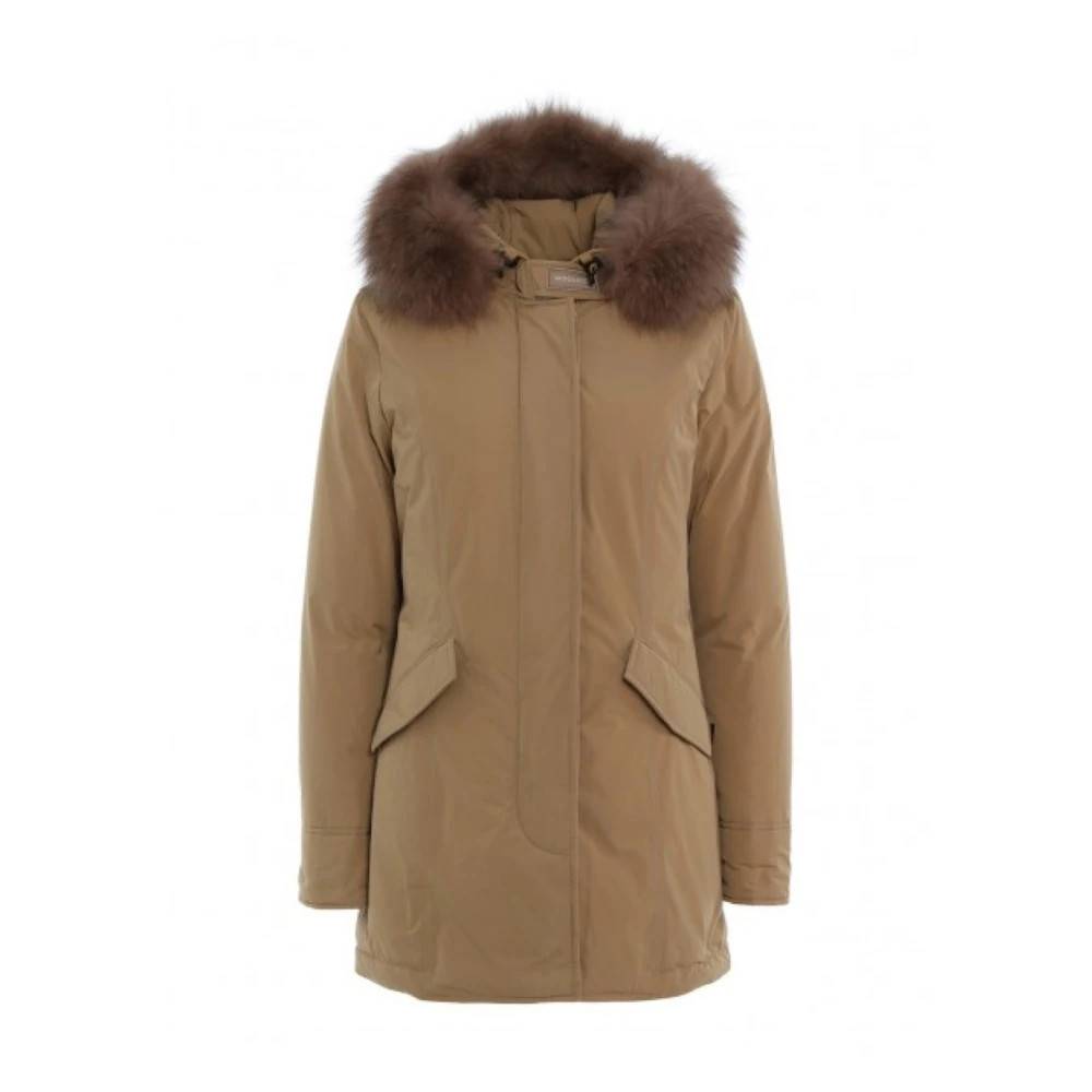 Woolrich Arctic Parka med Teflon-finish - Jakker - Dame - Brun - L - Bomuld