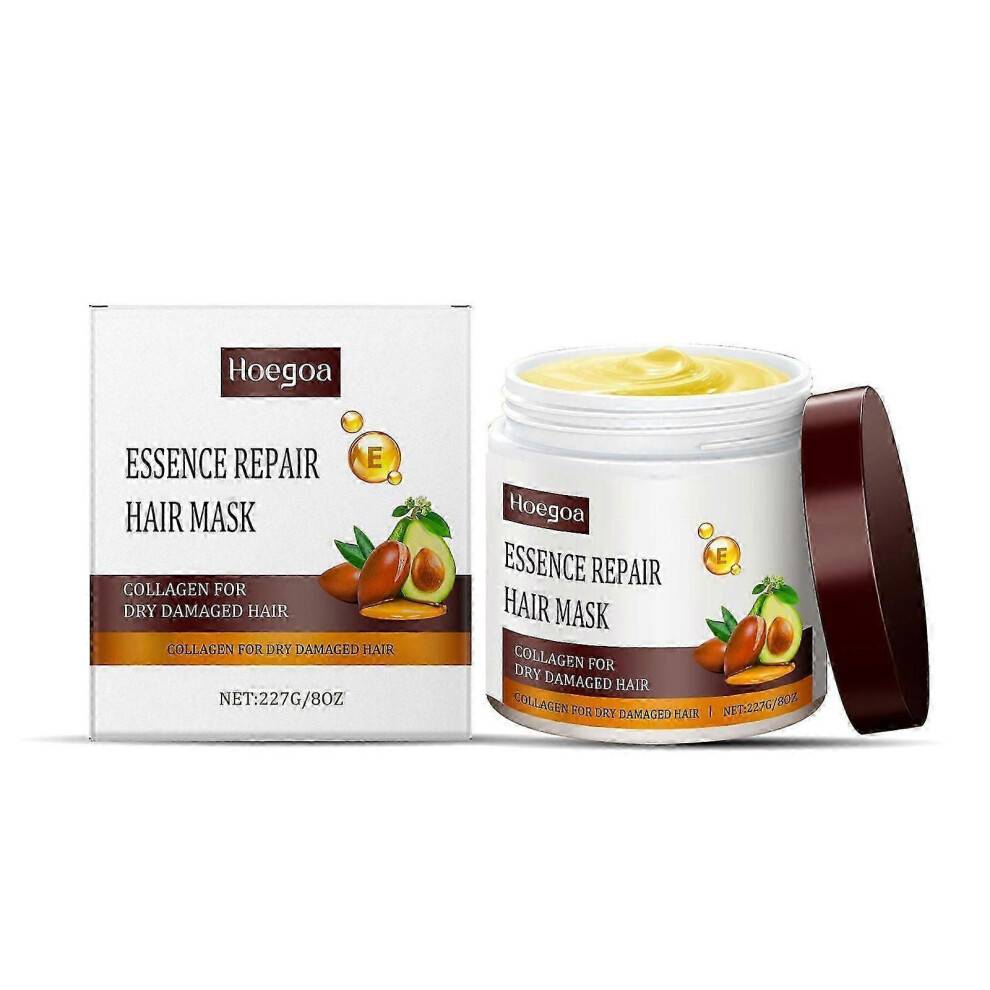 (2PCS) Collagen Hair Mask, Collagen Hair Treatment for Dry Damaged Hair, Deep Repair Conditioner, Hydrating and Moisturizes Hair 227g
