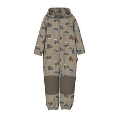 NAME IT Nmmalfa08 Softshell Suit Aop 1Fo Noos |Brun |86