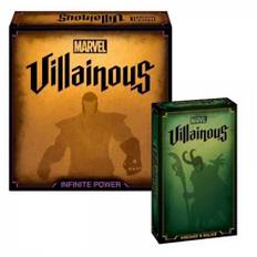 Ravensburger Pack Villanos De Marvel + Mischief And Malice-udespillet Brætspil Spansk