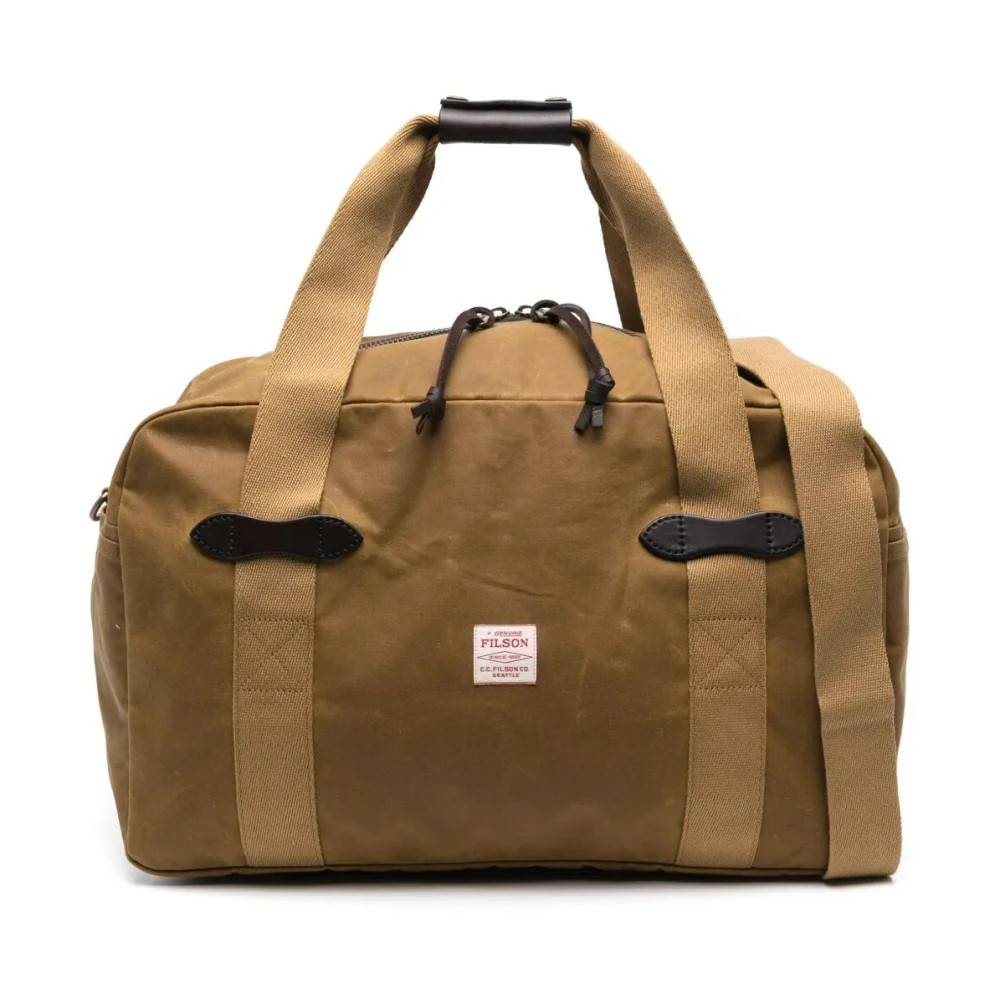 Filson Mellem Duffle Taske i Tin Cloth - Tasker - Herre - Brun - ONE SIZE -